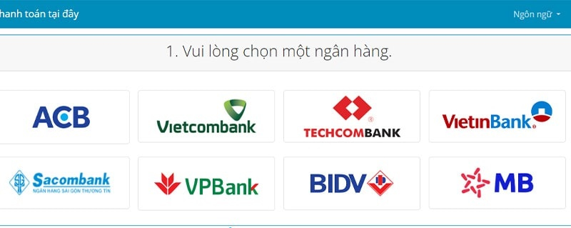 Cách thức nạp tiền vào tài khoản 868vip